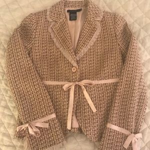 Shelli Segal Tweed Blazer